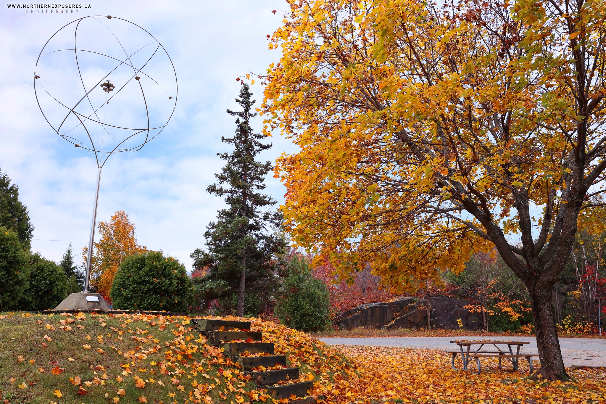 Elliot Lake Uranium Symbol Monument