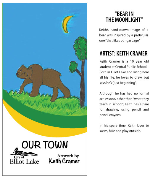 Keith Cramer's "Bear in the Moonlight" Banner Art and Biography
