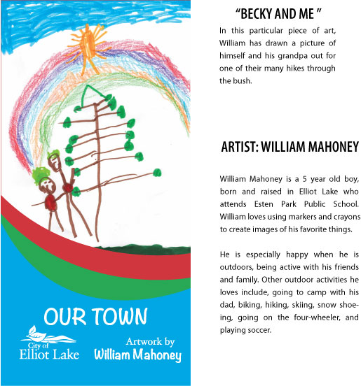 William Mahoney's "Becky and Me" Banner Art and Biography